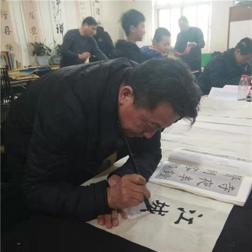 火狐体育直播平台下载滦州举办促环保书画笔会活动