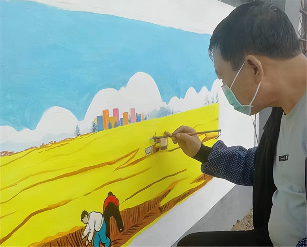 吉林省公主岭市：用农民画绘出法治“文化墙”