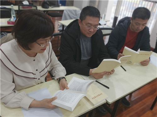 知史爱党 知史爱国 民建唐山市委路北区二支部召开党史学习大会